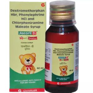 ASCORIL-D JUNIOR SYP-60ML COUGH AND COLD CV Pharmacy