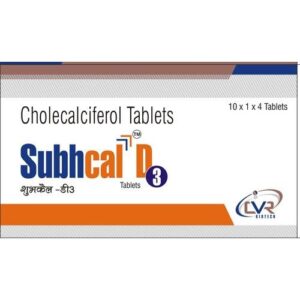 SUBHCAL D3 TAB 4`S CALCIUM CV Pharmacy