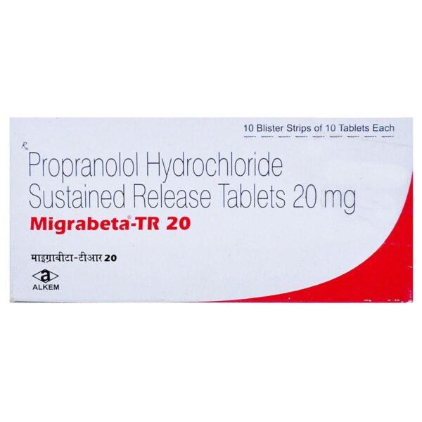 MIGRABETA-TR 20 TAB BETA BLOCKER CV Pharmacy 2