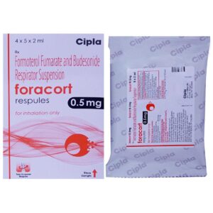 FORACORT RESPULES 0.5MG 5`S ANTIASTHAMATICS CV Pharmacy