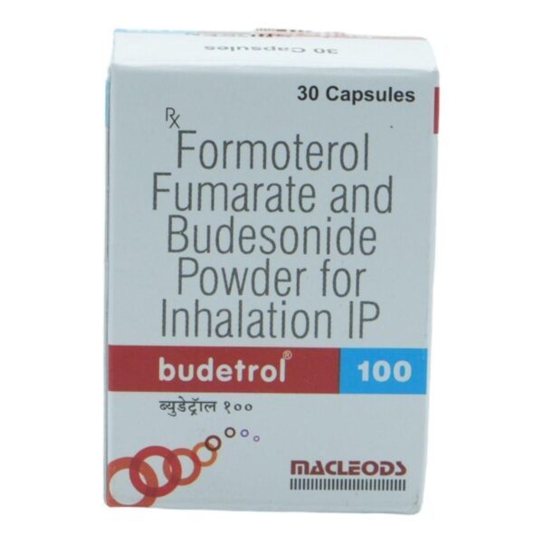 BUDETROL 100 ROTACAPS-30`S ANTIASTHAMATICS CV Pharmacy 2
