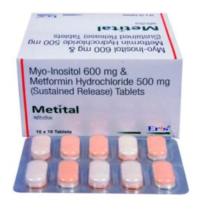 METITAL 500 TAB ENDOCRINE CV Pharmacy