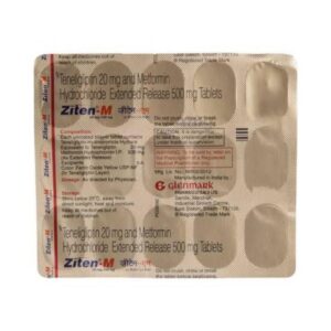 ZITEN-M 20/500 TAB ENDOCRINE CV Pharmacy