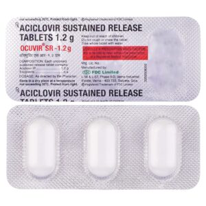 OCUVIR SR 1.2G TAB ANTI-INFECTIVES CV Pharmacy