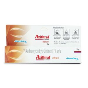 AZITHRAL EYE OINT-5G ANTI-INFECTIVES CV Pharmacy