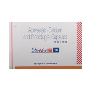 STORVAS CV 10 TAB ANTIHYPERLIPIDEMICS CV Pharmacy