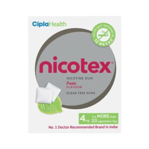 NICOTEX 4MG (PAN) 9`S Medicines CV Pharmacy