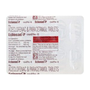 ECLONAC-P TAB MUSCULO SKELETAL CV Pharmacy