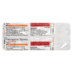 FEBUMAC 40 TAB ANTI GOUT CV Pharmacy