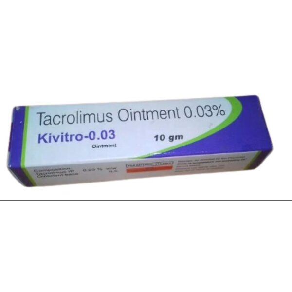 KIVITRO 0.03 OINT 10G Medicines CV Pharmacy 2