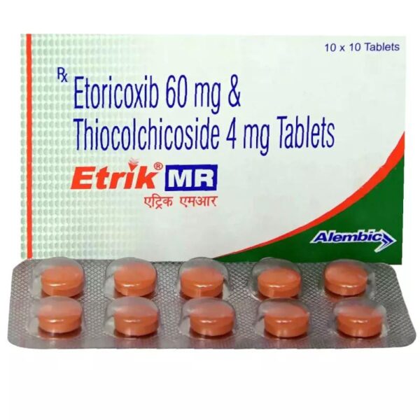 ETRIK MR 60/4 TAB MUSCLE RELAXANTS CV Pharmacy 2