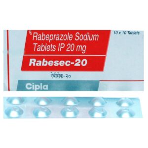 RABESEC 20 TAB ANTACIDS CV Pharmacy