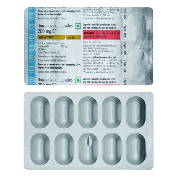 I-TYZA 200MG TAB ANTI-INFECTIVES CV Pharmacy 2