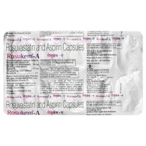ROSUKEM-A 75 TAB ANTIHYPERLIPIDEMICS CV Pharmacy