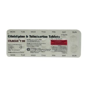 CILACAR-T 80 TAB CALCIUM CHANNEL BLOCKERS CV Pharmacy