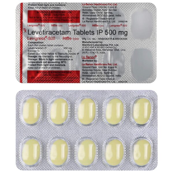 LEVIGRESS 500 TAB Medicines CV Pharmacy 2