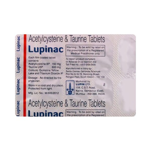 LUPINAC TAB Medicines CV Pharmacy 2