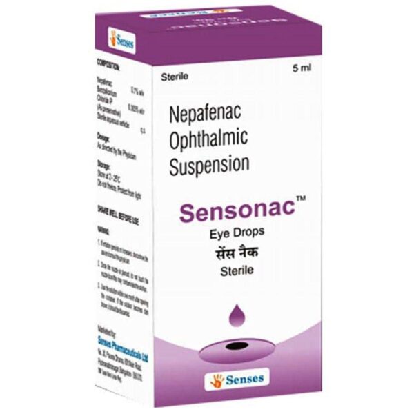 SENSONAC EYE DROP-5ML INFLAMATION OF EYE CV Pharmacy 2