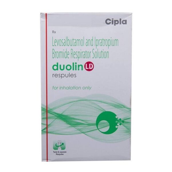 DUOLIN-LD RESPULES 2.5ML 5`S ANTIASTHAMATICS CV Pharmacy 2