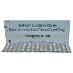 TENEPRIDE M 500 TAB ENDOCRINE CV Pharmacy