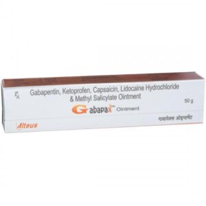 GABAPAX OINT 20G Medicines CV Pharmacy