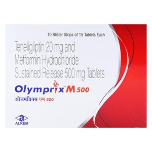 OLYMPRIX-M 500MG TAB ENDOCRINE CV Pharmacy