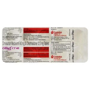 OLBET CT-40 TAB ANGIOTENSIN-II ANTAGONIST CV Pharmacy