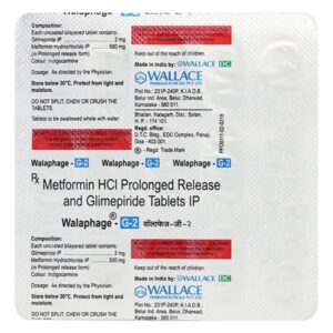 WALAPHAGE G2 TAB Medicines CV Pharmacy