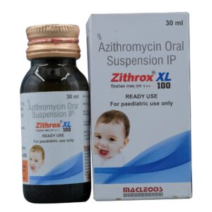 ZITHROX XL 100 SYRUP 30ML ANTI-INFECTIVES CV Pharmacy