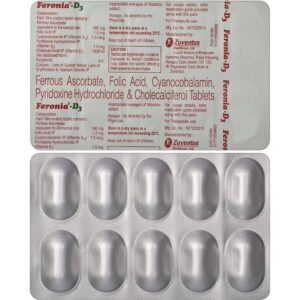 FERONIA D3 TAB IRON CV Pharmacy