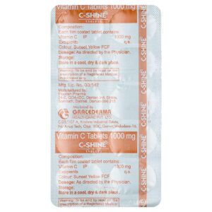 C SHINE 1000MG TAB SUPPLEMENTS CV Pharmacy