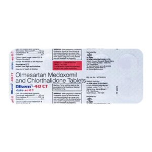 OLKEM-40 CT TAB ANGIOTENSIN-II ANTAGONIST CV Pharmacy