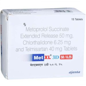 MET-XL 3D 50/6.25/40 TAB BETA BLOCKER CV Pharmacy