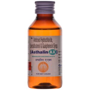 ASTHALIN-AX SYRUP 100ML BRONCHODILATORS CV Pharmacy