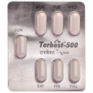 TERBEST 500MG TAB 7`S Medicines CV Pharmacy