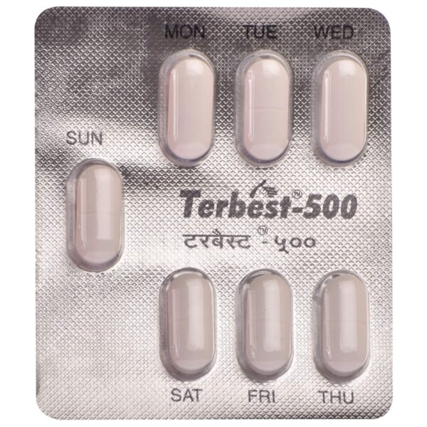 TERBEST 500MG TAB 7`S Medicines CV Pharmacy 2