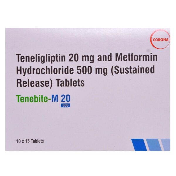 TENEBITE-M 20/500 ENDOCRINE CV Pharmacy 2