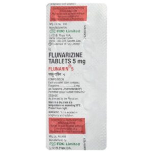 FLUNARIN 5MG TAB ANTIMIGRAINE CV Pharmacy