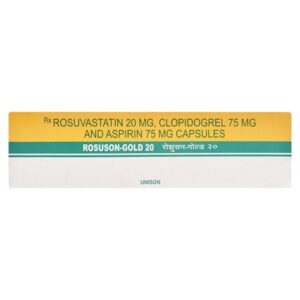 ROSUSON GOLD 20 TAB ANTIHYPERLIPIDEMICS CV Pharmacy