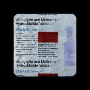 ZILDA M 500 TAB ENDOCRINE CV Pharmacy