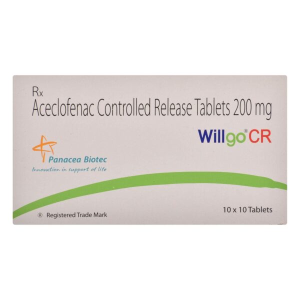 WILLGO CR TAB MUSCULO SKELETAL CV Pharmacy