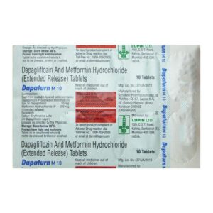 DAPATURN M 10/500 TAB ENDOCRINE CV Pharmacy