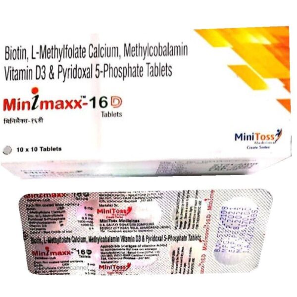 MINIMAXX 16D TAB SUPPLEMENTS CV Pharmacy