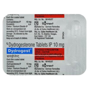 DYDROGEST 10MG TAB HORMONES CV Pharmacy