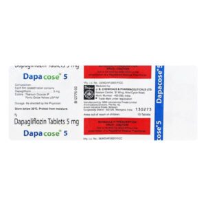 DAPACOSE 5MG TABLET ENDOCRINE CV Pharmacy