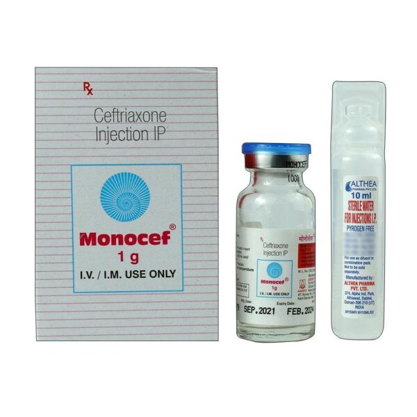 MONOCEF I.V 1G INJ ANTI-INFECTIVES CV Pharmacy 2