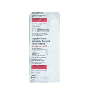 DAPABITE-VD 10/100 TABLET ENDOCRINE CV Pharmacy