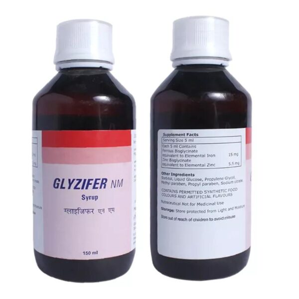 GLYZIFER NM SYRUP 150ML IRON CV Pharmacy