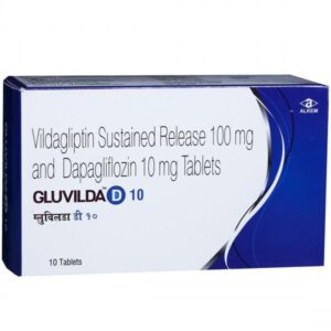 GLUVILDA D 10/100 TABLET ENDOCRINE CV Pharmacy