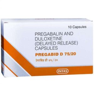 PREGABID-D 75/20 CAPSULE CNS ACTING CV Pharmacy